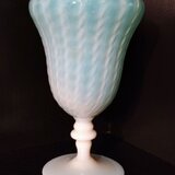 Vaza venetiana de Murano cu cristale, inceputul anilor 1900